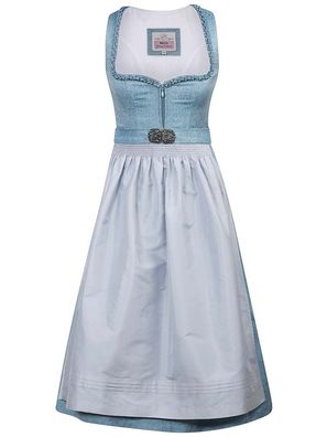 Dirndl Donaustauf 70cm Länge himmelblau
