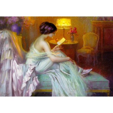 ENJOY Puzzle Lesen bei Lampenlicht 1000 Teile