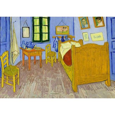 ENJOY Puzzle Vincent Van Gogh: Schlafzimmer in Arles 1000 Teile