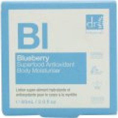 Dr Botanicals Blueberry Superfood Antioxidant Body Moisturiser 60ml