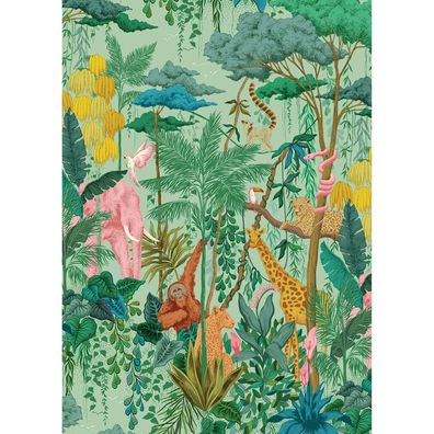 Gibsons Puzzle Die Kunstkartei: Dschungel-Tiere 1000 Teile