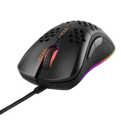Deltaco Gaming Maus DM210 USB, RGB, schwarz