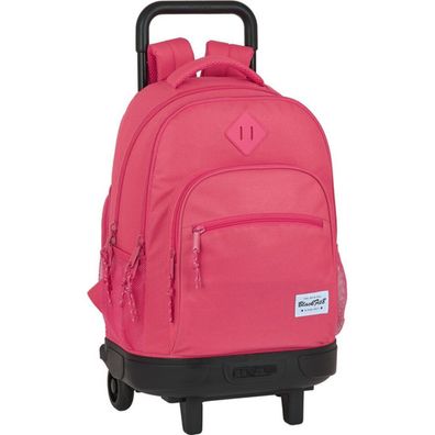 School Backpack With Wheels Compact Blackfit8 Pink