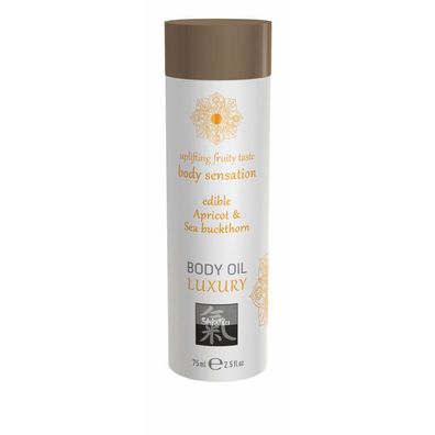 Shiatsu Edible body oil Apricot & Sea Buckthorn 75ml