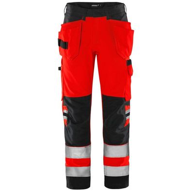 Fristads Warnschutzbekleidung High Vis Green Handwerkerhose KL. 2 2641 Gplu 131981