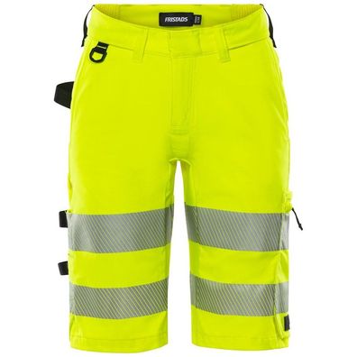 Fristads Damen Warnschutzbekleidung High Vis Handwerker Stretch-Shorts KL 1 2667