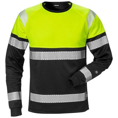 Fristads Longsleeve High Vis T-Shirt Langarm KL. 1 7519 Thv 129513