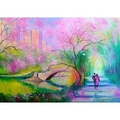 ENJOY Puzzle Spaziergang im Park 1000 Teile