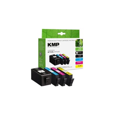 KMP Patrone HP HP912XL 3YP34AE BK/C/M/Y Multipack remanufactured