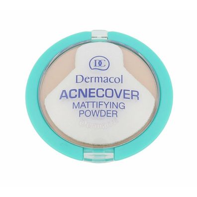 Dermacol acnecover Mattifying Powder Matuj cy Puder W Kompakcie 03 Sand 11g