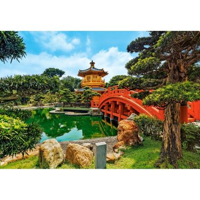 Castorland Puzzle Gärten von Nan Lian, Hongkong 1000 Teile