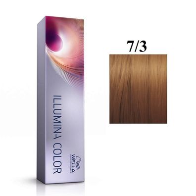 Illumina Color Permanentes Haarfärbemittel 7/3 Goldenes Mittelblond 60 ml