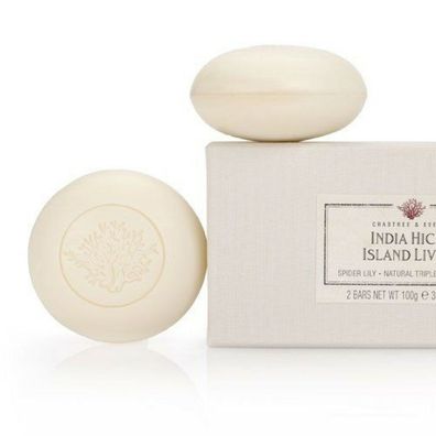 Set Duo India Hicks Island Living Hydrating Soap Bar 2 Stück 100 g