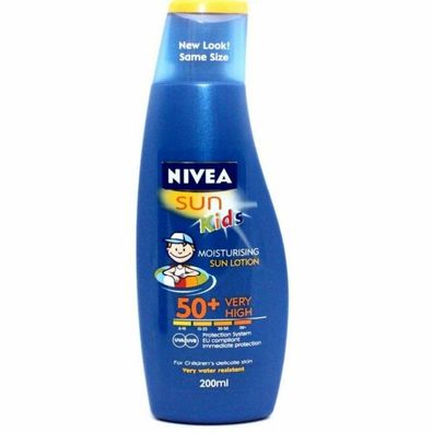Nivea Sun Kids Moisturising Lotion Spf50 200ml