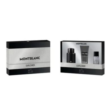Mont Blanc Explorer Gift Set 100ml EDP + Shower Gel 100ml + 15ml EDP