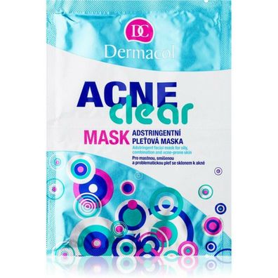 Akne Clear Anti-Acnee Creme Maske für Gesicht x2 Stück 8 g