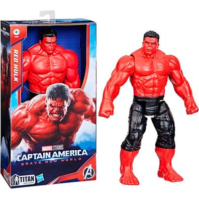 Marvel Avengers Captain America Brave New World Titan Hero Red Hulk Figur 30cm
