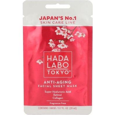 HADA LABO Hada Labo Tokyo Anti-Aging-Gesichtsmaske