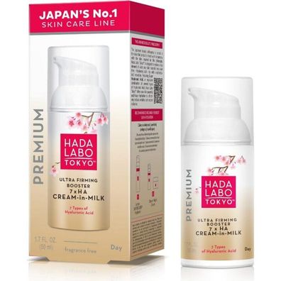 HADA LABO Hada Labo Tokyo Premium Ultra Firming Booster Tagescreme, 50 ml