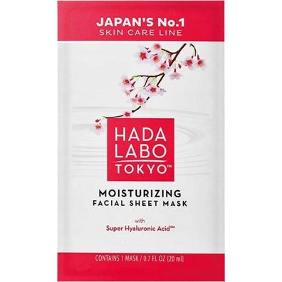 HADA LABO Hada Labo Tokyo White Feuchtigkeitsspendende Gesichtsmaske, 20 ml