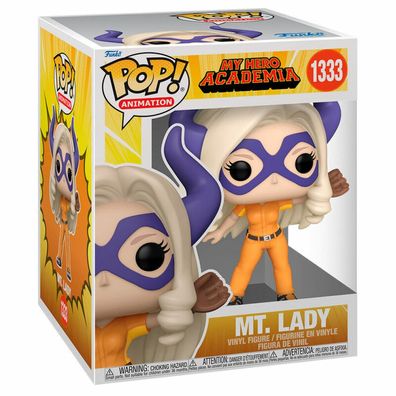 POP Figur My Hero Academia HLB Mt. Lady Baseball 15cm