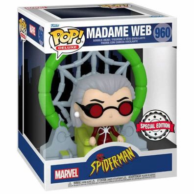 POP-Figur Marvel Spiderman Madame Web Exklusiv