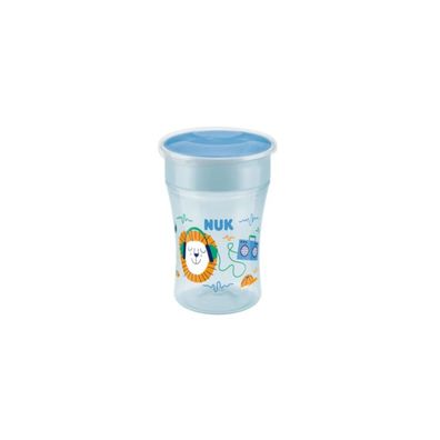 NUK Trinklernbecher Magic Cup 360°-Trinkrand 230ml blau