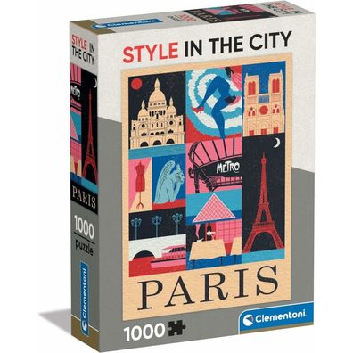 1000 Teile Puzzle - Style in the City: Paris