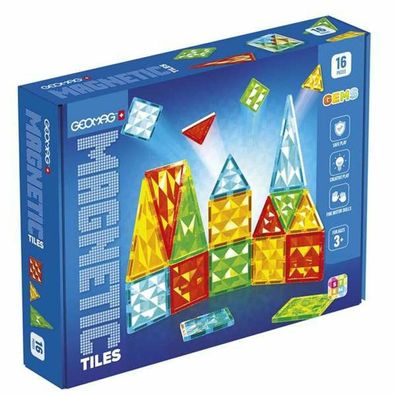 Geomag Magnetic Tiles, 16 Stk