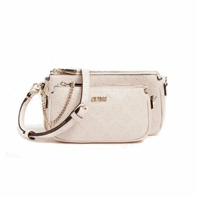 Guess Dayane Double Pouch Crossbody Blush