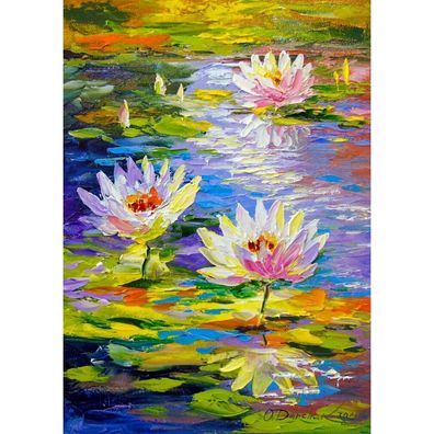ENJOY Puzzle Wassermelonen im Teich 1000 Teile