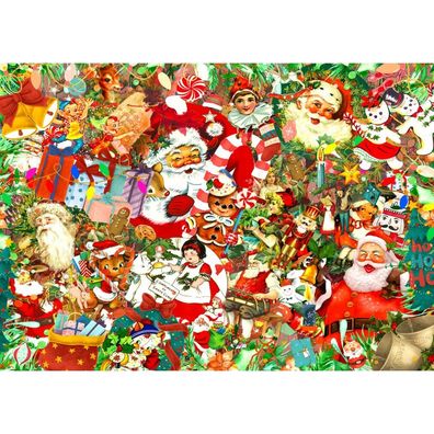 ENJOY Vintage Weihnachtspuzzle 1000 Teile
