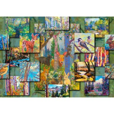 ENJOY Waldkuchen Puzzle 1000 Teile