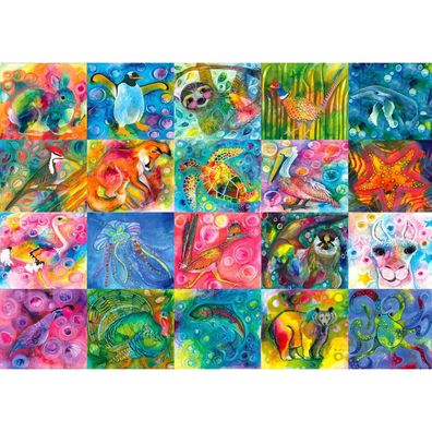 ENJOY Puzzle Magie der Tiere 1000 Teile