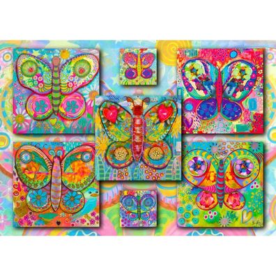 ENJOY Puzzle Schmetterlinge 1000 Teile