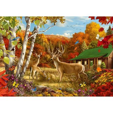 ENJOY Puzzle Irgendwo auf dem Feld 1000 Teile