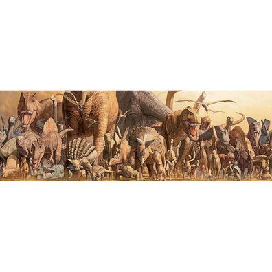 Eurographics Panoramapuzzle Dinosaurier 1000 Teile