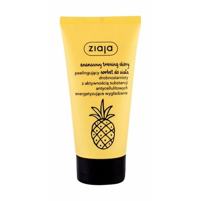 Ziaja ananasowy Trening Ski 1 2ry Peelinguj cy Sorbet Do Cia a 160ml