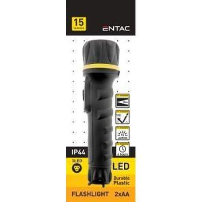 NoBrand Enzo Entac LED-Taschenlampe Kunststoff 2xaa 5700130