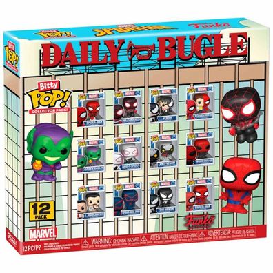 Bitty POP-Figur Marvel Spiderman im Multipack