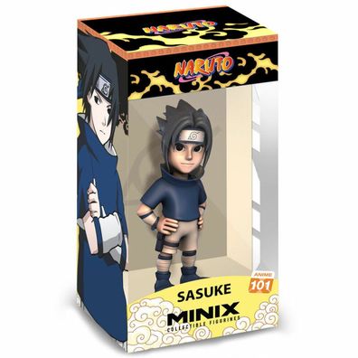 Naruto Shippuden Sasuke Uchiha Minix Figur 12cm