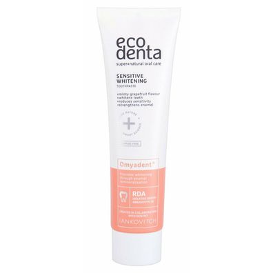 Zahnpasta Omyadent Sensitive Whitening Ba lica Pasta Pro Citliva c Zuby A Da sna