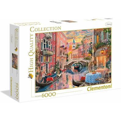 Clementoni Sonnenuntergangspuzzle in Venedig 6000 Teile