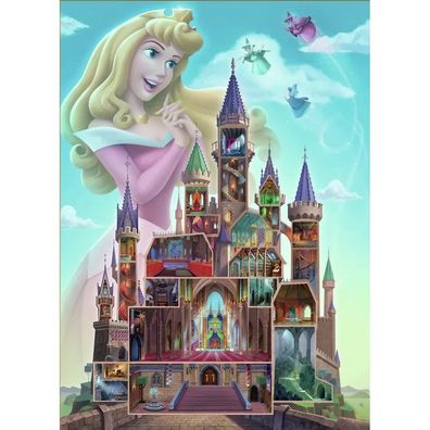 Puzzle Disney Castle: Aurora (1000 Teile)