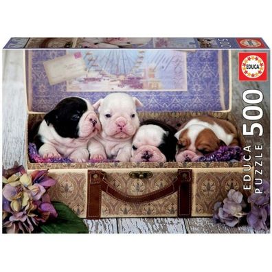 EDUCA Puzzle Welpen 500 Teile