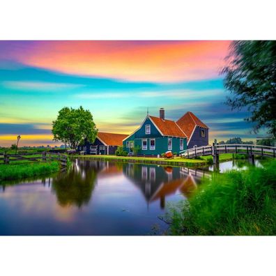 ENJOY Puzzle Bauernhaus in den Niederlanden 1000 Teile
