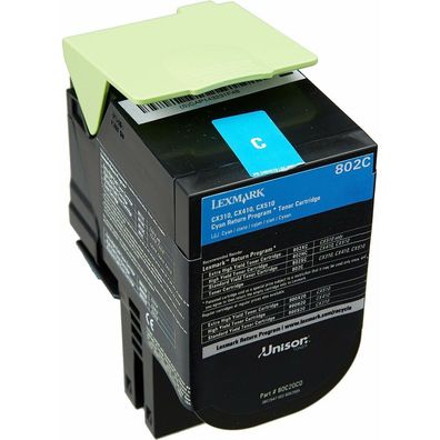 Lexmark Lexmark Cartridge 802C Cyan (80C20C0)