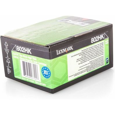 Lexmark Lexmark Cartridge 802HK Black Schwarz (80C2HK0)