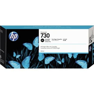 HP HP Ink No 730 HP730 HP 730 Photo Black Schwarz Cartridge (P2V73A)