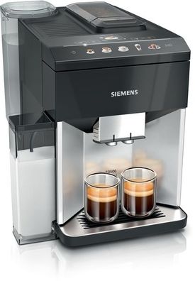 Siemens Machine à café automatique TQ513D01 Machine à café automatique Argent-Noir EQ